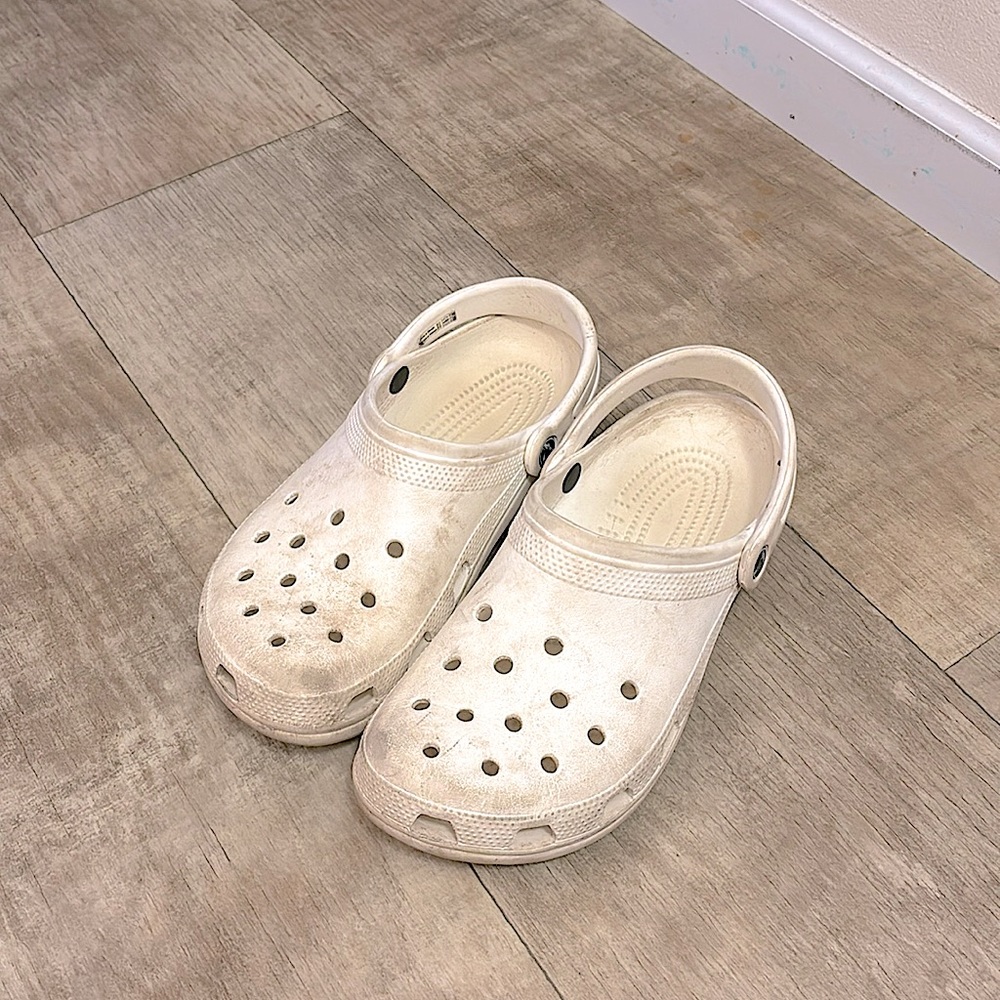 White crocs